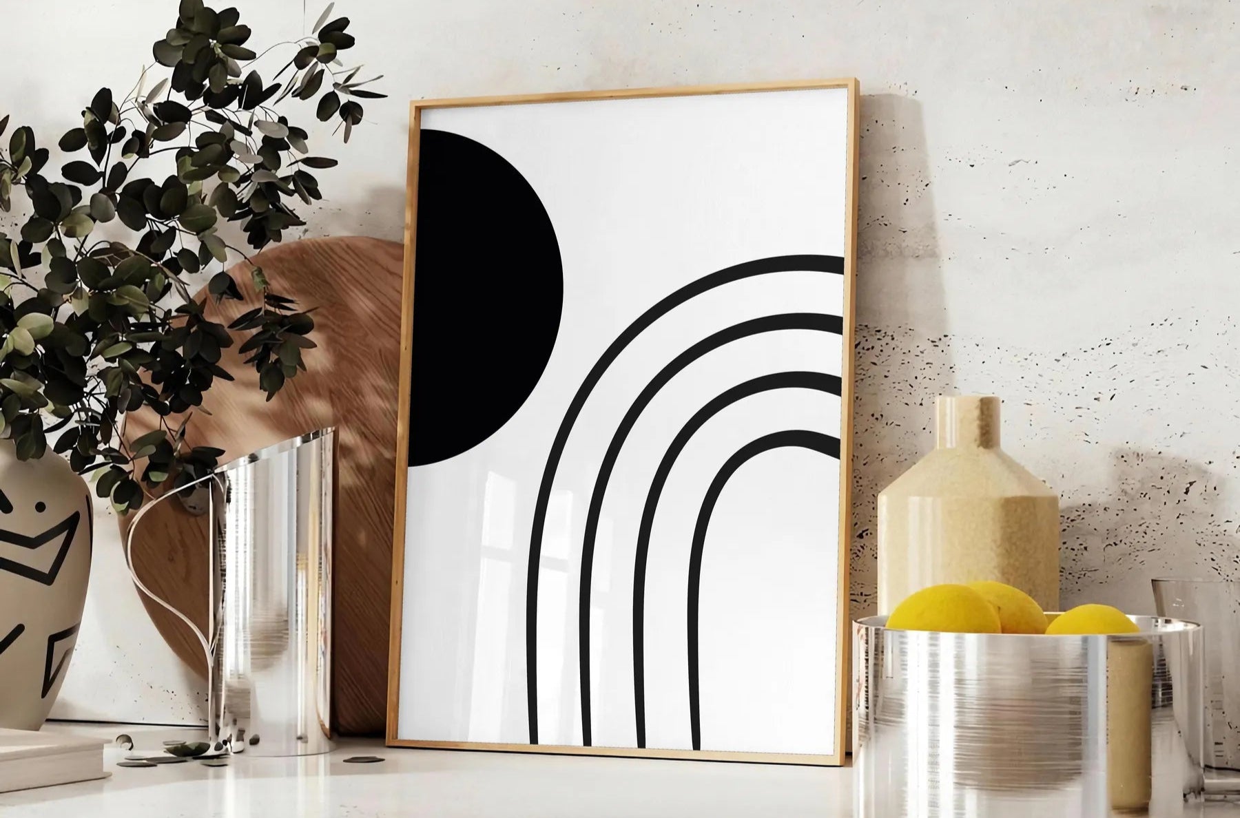 space colorful boho wall art poster abstract bohemian design touch artistic flair perfect interior unique gift stylish decor update popular sizes inches